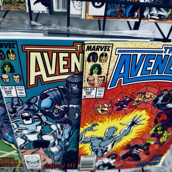 Avengers 270-272 274-290 Lot John Buscema Namor 1st Heavy Metal - Picture 5 of 8